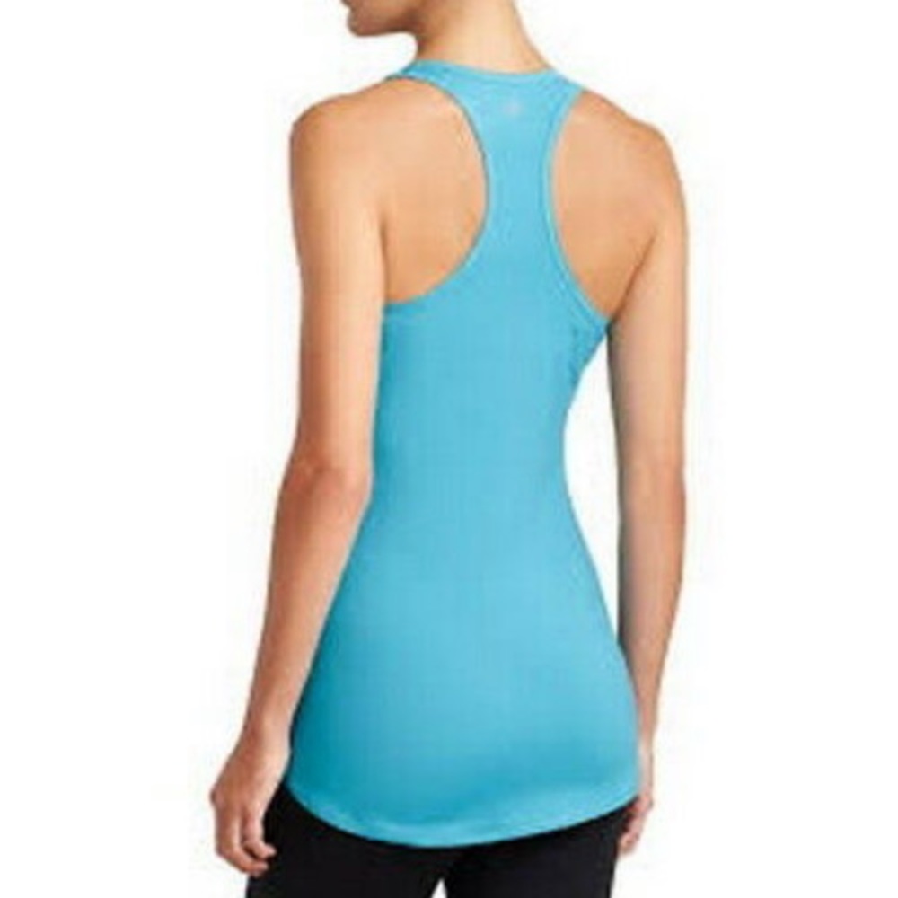Athleta CHI TANK EXTRA LONG Size small color aqua